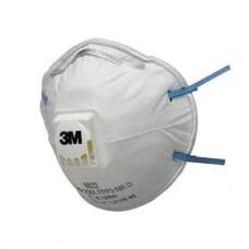 Filtering half mask dome 3m with valve cat ffp2 - 8822 carton 240pcs