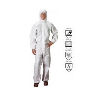 Protective suit lakeland safegard 76 white - 1 pcs.