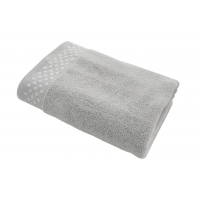 Cotton towel corsica 50x90 480g. silver