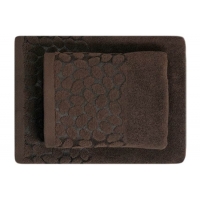 Osuška z bavlny Sardínia 70x140 400g. čokoládová