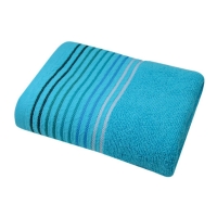 Corfu cotton towel 50x90 450g. turquoise