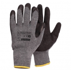 Latex-coated protective gloves x-dragster