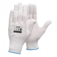 Polyesterové rukavice x-pol