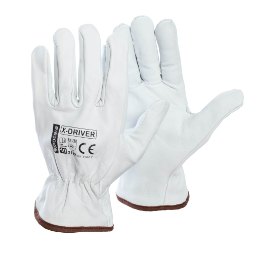 All-leather x-driver gloves