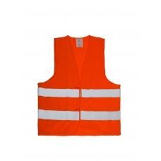 Reflective warning vest orange -