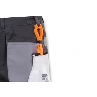 Oranžová spona na rukavice x-clip