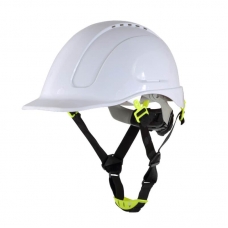 Industrial safety helmet morion white
