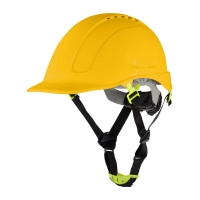 Industrial safety helmet morion yellow