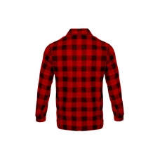 Červená flanelová košeľa
