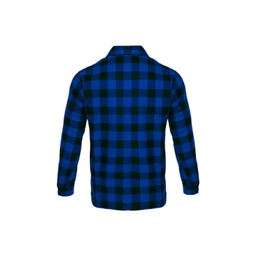 Blue flannel shirt
