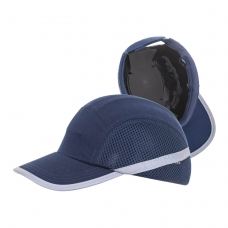 Protective cap bumpcap with mesh navy blue