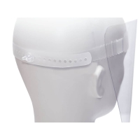 Protective visor 0.5 mm clear with strap