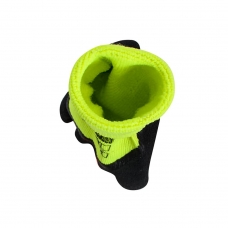 Insulated gloves coated with latex foam x-froster