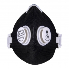 Anti-smog filtering respirator smog 1u ffp2 no black and white