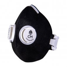 Anti-smog filtering respirator smog 1u ffp2 no black and white