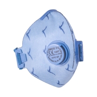 Anti-smog filtering respirator smog 3u ffp2 no blue