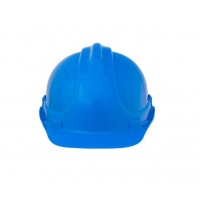 Industrial helmet bratek-3 with strap blue