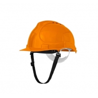 Industrial helmet bratek-3 with strap orange