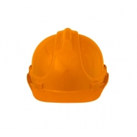 Industrial helmet bratek-3 with strap orange