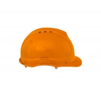 Industrial helmet bratek-3 with strap orange