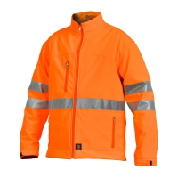 Softshell jacket hv orange size xxl