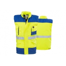 Proman 260 žltá hv zateplená vesta