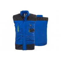 Insulated sleeveless proman 260 royal blue.