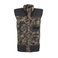 Sleeveless insulated proman 260 moro green.