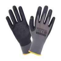 Nitrile-coated protective gloves x-frogflex