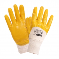Nitrile-coated protective gloves x-citan