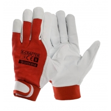 Gloves reinforced with goatskin x-crafter