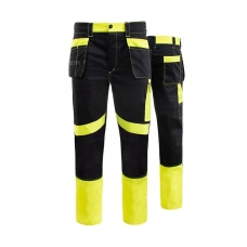 Waist pants promonter 260 black and yellow hv