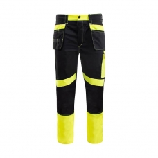 Waist pants promonter 260 black and yellow hv