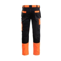 Promonter 260 black and orange hvp waist pants.
