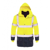 Prolumo 5v1 zateplená bunda žltá hv xxxl