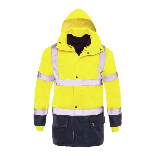 Prolumo 5in1 insulated jacket yellow hv
