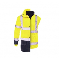 Prolumo 5in1 insulated jacket yellow hv