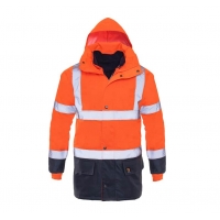Prolumo 5in1 insulated jacket orange hvp