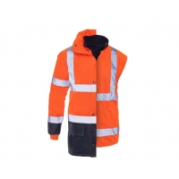 Prolumo 5in1 insulated jacket orange hvp