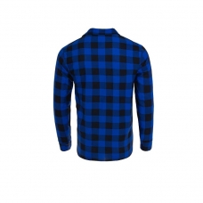 Blue flannel shirt 165 n
