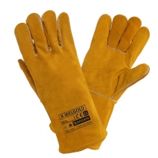Leather gloves x-welgold