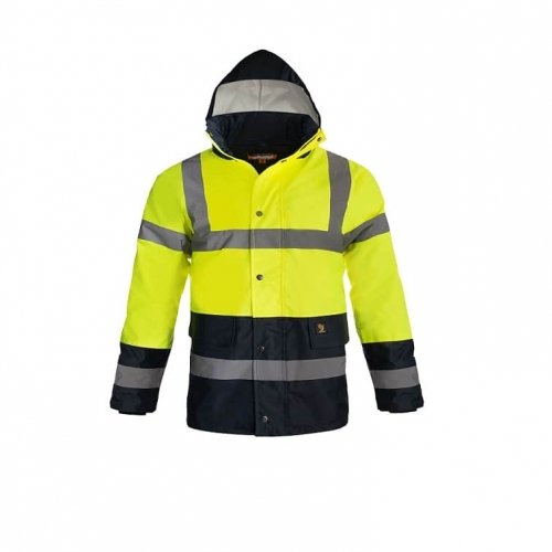 Proviso insulated jacket yellow hv