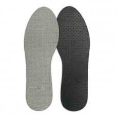 Anti-sweat insoles with activated carbon