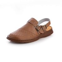 Prophylactic shoes albin with perforation brown