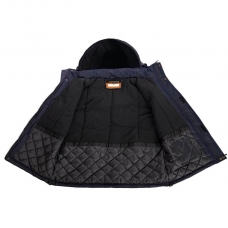 Alper tm.modrá zateplená bunda