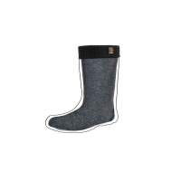 Men's eva falcon black wellingtons.