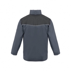 3v1 zateplená aero bunda sivá a čierna