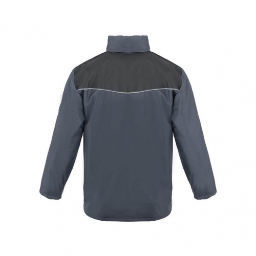 3-in-1 insulated jacket aero gray-black