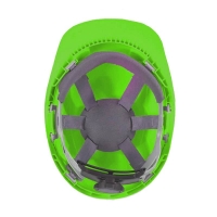 Industrial safety helmet morion neon