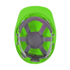 Industrial safety helmet morion neon